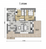 Дом из камня VZ-737